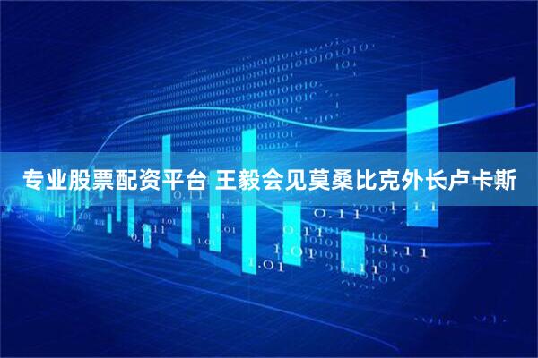 专业股票配资平台 王毅会见莫桑比克外长卢卡斯
